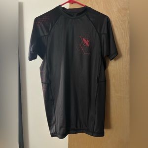 NWOT Hayabusa Jiu Jitsu Rashguard short sleeve medium